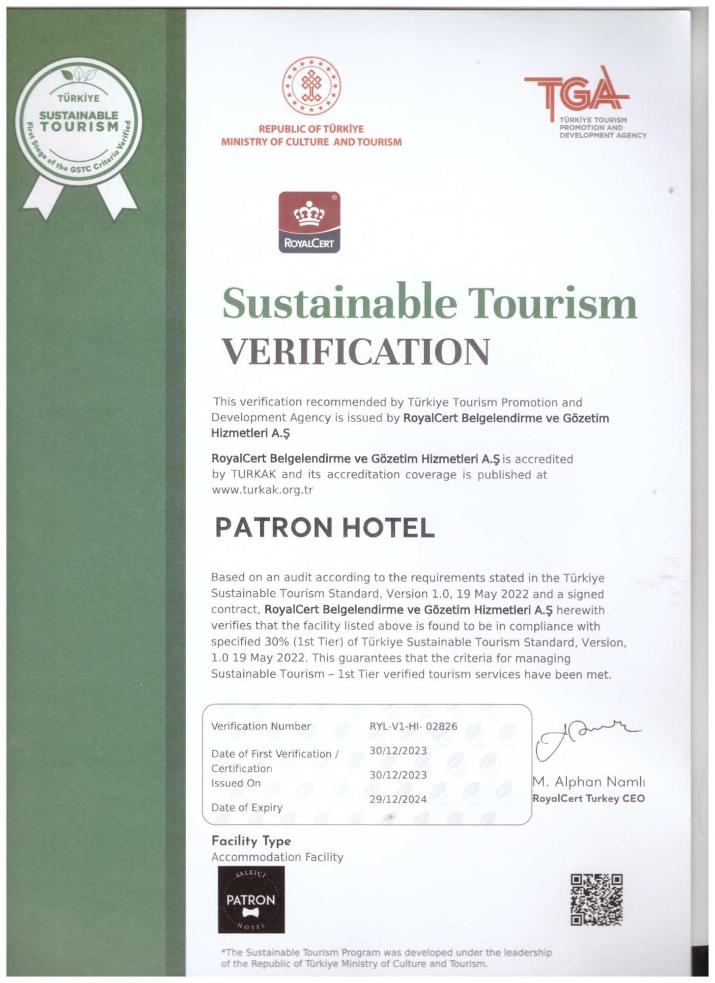 Patron Hotel Antalya Bagian luar foto